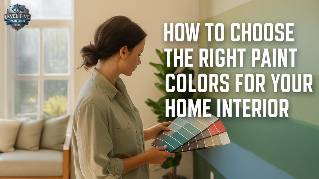 How to Choose the Right Paint Colors for Your Home Interior
